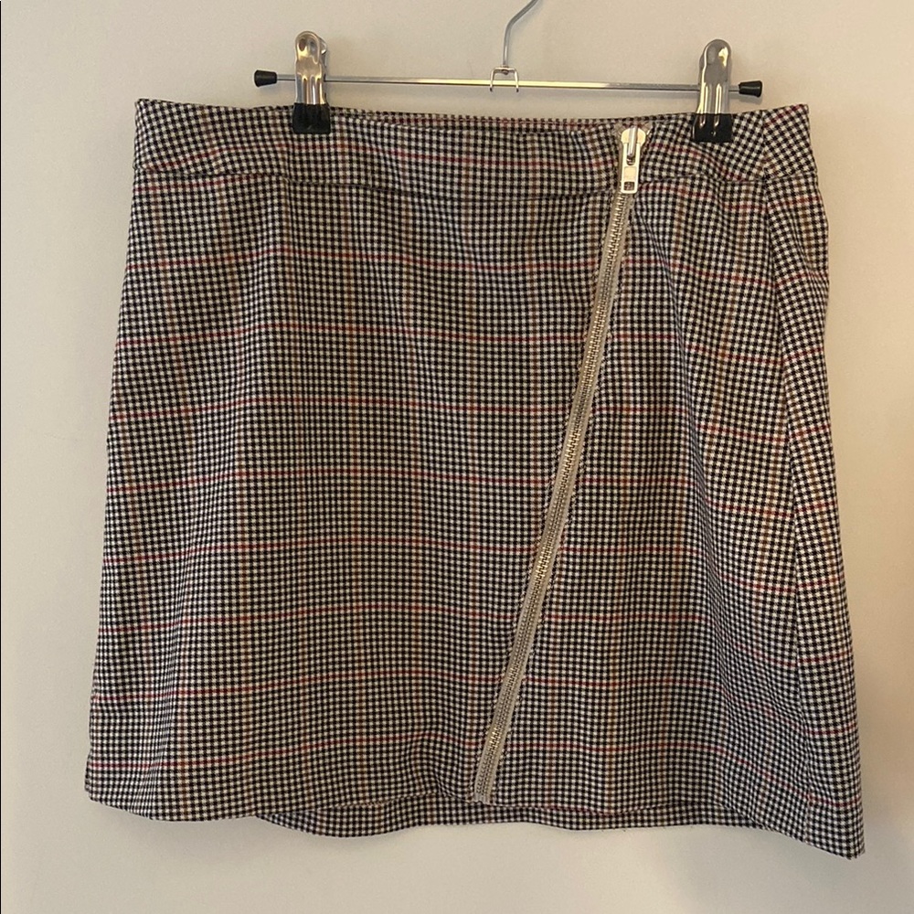 Plaid Mini Skirt